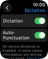 Press the Digital Crown several times to return to standby mode. Press the Digital Crown several times to return to standby mode.