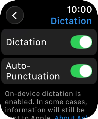 Press the Digital Crown several times to return to standby mode. Press the Digital Crown several times to return to standby mode.