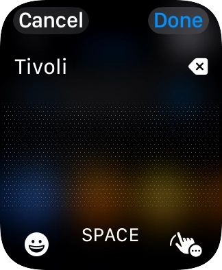 Key in the required destination and press Done. Key in the required destination and press Done.