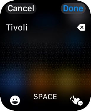 Key in the required destination and press Done. Key in the required destination and press Done.