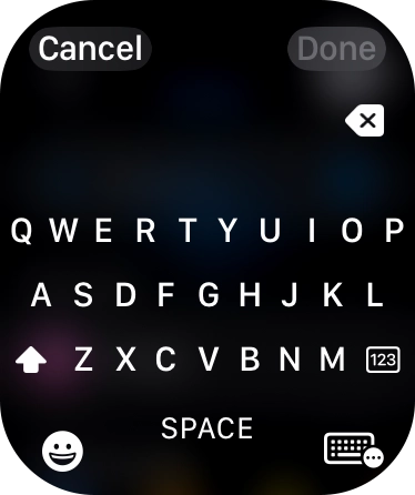 Press the input icon. Press the input icon.