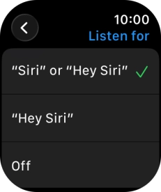 Press the required setting to turn the function on or off. Press the required setting to turn the function on or off.