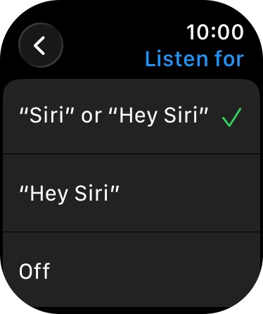 Press the required setting to turn the function on or off. Press the required setting to turn the function on or off.