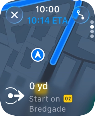 Follow the instructions on the screen to go to the required destination. Follow the instructions on the screen to go to the required destination.