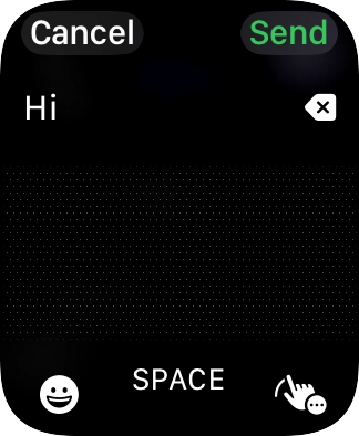 Press the input icon. Press the input icon.