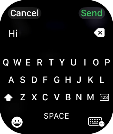 Press the input icon. Press the input icon.