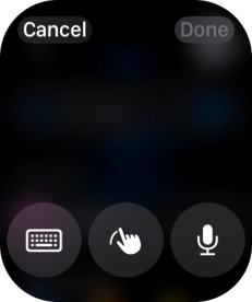 Press the microphone icon to turn on voice input. Press the microphone icon to turn on voice input.
