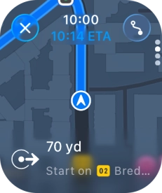Follow the instructions on the screen to go to the required destination. Follow the instructions on the screen to go to the required destination.