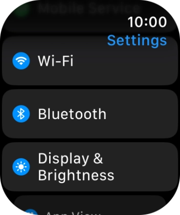 Press Bluetooth. Press Bluetooth.