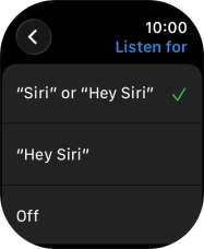 Press the required setting to turn the function on or off. Press the required setting to turn the function on or off.