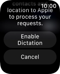 Press Enable Dictation. Press Enable Dictation.