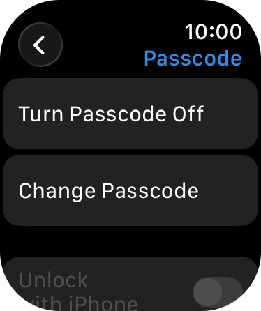 Press Turn Passcode Off and key in the current lock code. Press Turn Passcode Off and key in the current lock code.