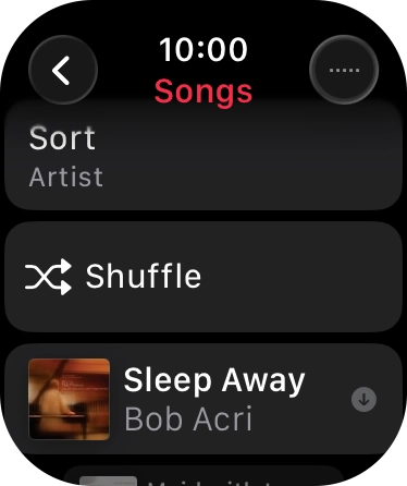 Go to the required category or playlist and press the required audio file. Go to the required category or playlist and press the required audio file.