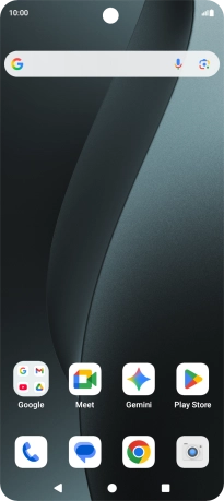 Slide two fingers downwards starting from the top of the screen. Slide two fingers downwards starting from the top of the screen.