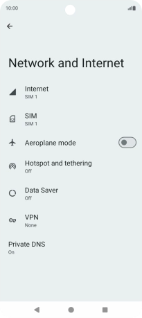 Press SIM. Press SIM.