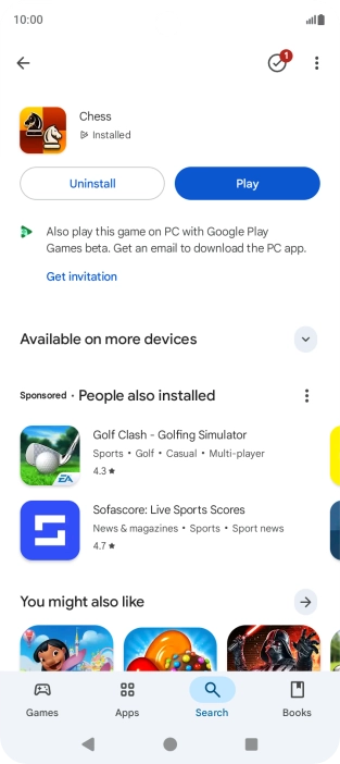 Press the Home key to return to the home screen. Press the Home key to return to the home screen.