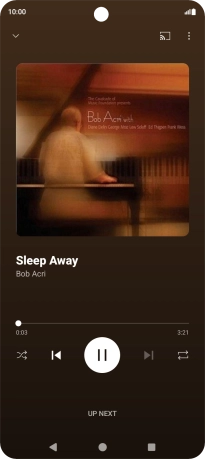 Press arrow right to go to the next audio file. Press arrow right to go to the next audio file.