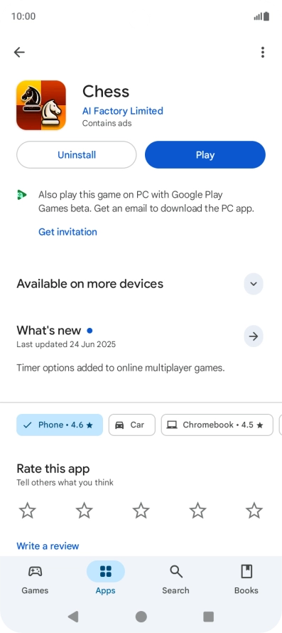 Press Uninstall. Press Uninstall.