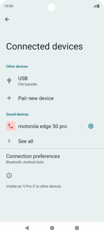 Press the Home key to return to the home screen. Press the Home key to return to the home screen.