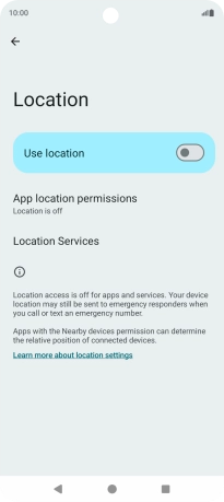 Press the indicator next to Press the indicator next to