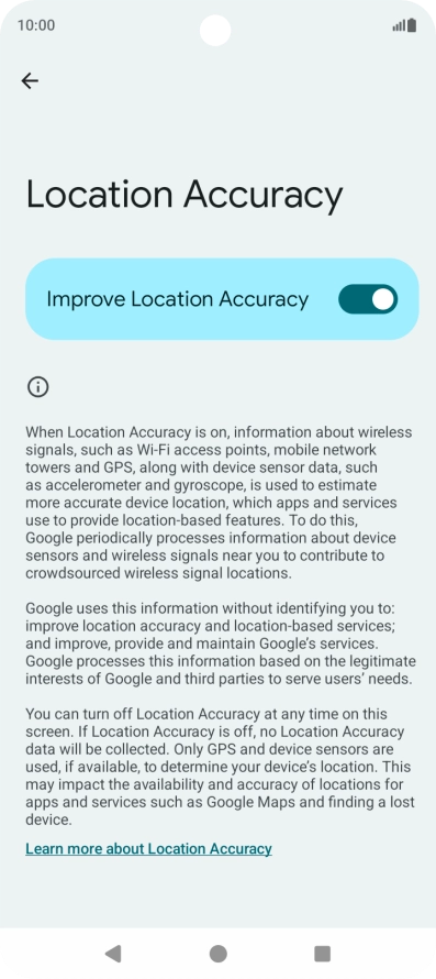 If you press the indicator next to If you press the indicator next to