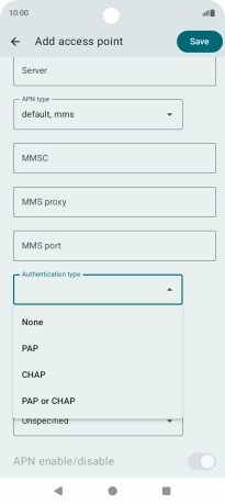 Press PAP. Press PAP.