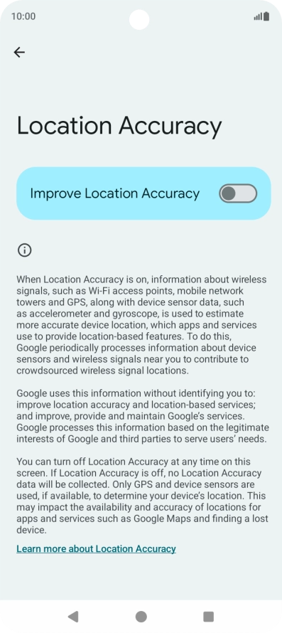 If you press the indicator next to If you press the indicator next to