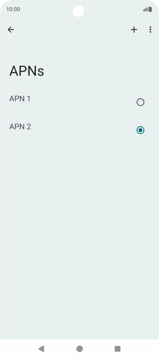 Press the Home key to return to the home screen. Press the Home key to return to the home screen.