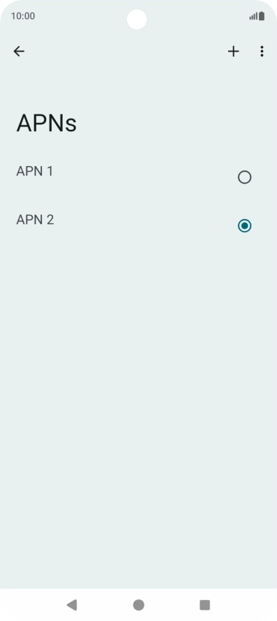 Press the Home key to return to the home screen. Press the Home key to return to the home screen.