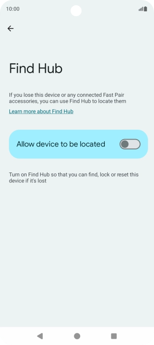 Press the indicator next to Press the indicator next to