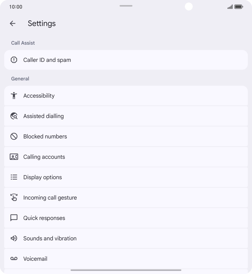 Press Calling accounts. Press Calling accounts.