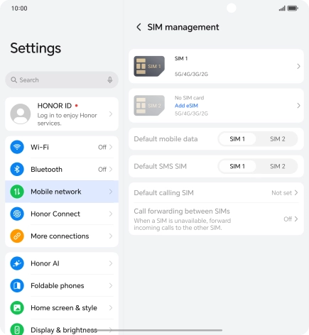 Press Add eSIM. Press Add eSIM.