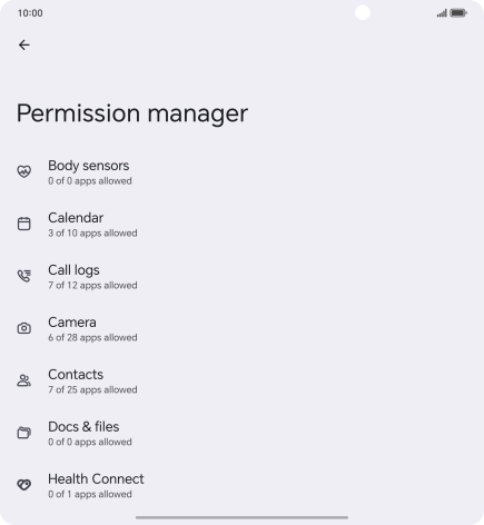 Press the required phone function. Press the required phone function.