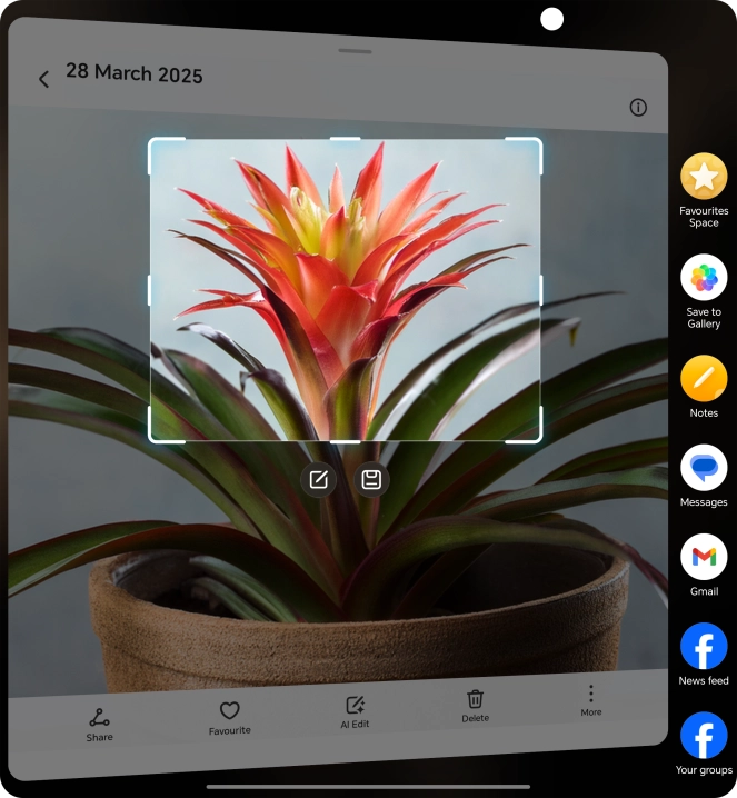 Press the required app and follow the instructions on the screen to use the function. Press the required app and follow the instructions on the screen to use the function.