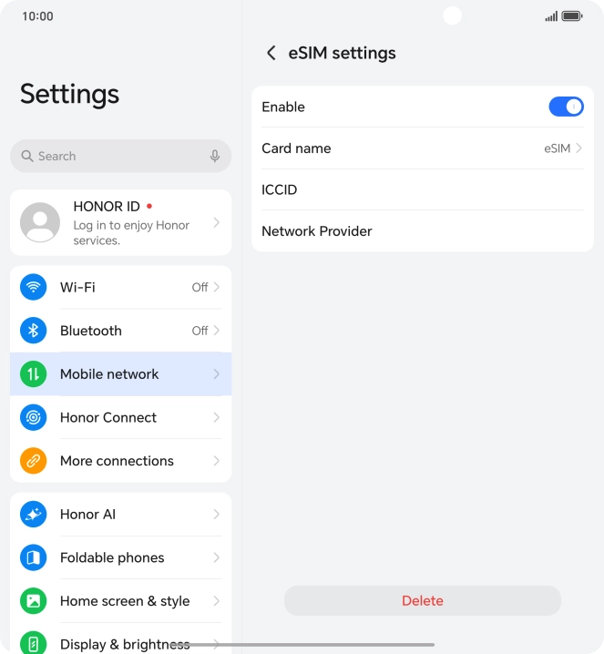 Press the indicator next to Press the indicator next to