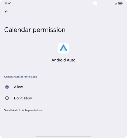 The app activity for the selected app is displayed. The app activity for the selected app is displayed.