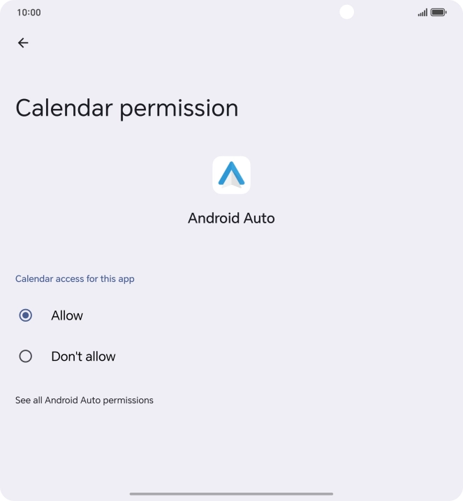 The app activity for the selected app is displayed. The app activity for the selected app is displayed.