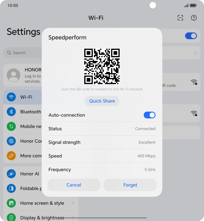Place the QR code inside the camera frame on the other device to scan the code. Place the QR code inside the camera frame on the other device to scan the code.