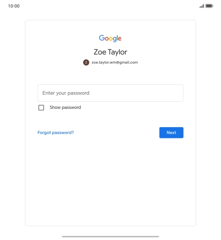 Press the field below Press the field below