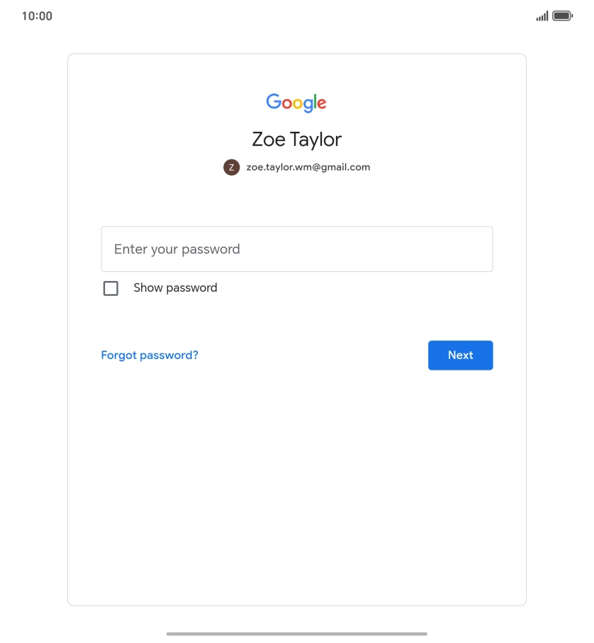 Press the field below Press the field below