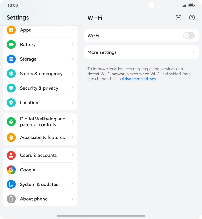 Press Google. Press Google.