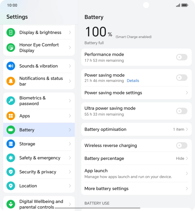Press the indicator next to Press the indicator next to