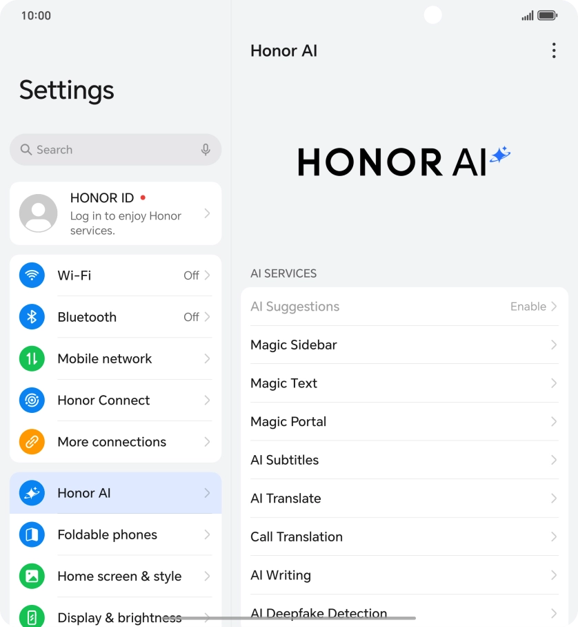 More examples of Honor AI usage are now displayed. More examples of Honor AI usage are now displayed.