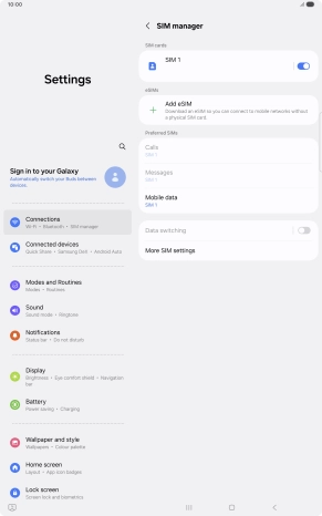 Press Add eSIM. Press Add eSIM.