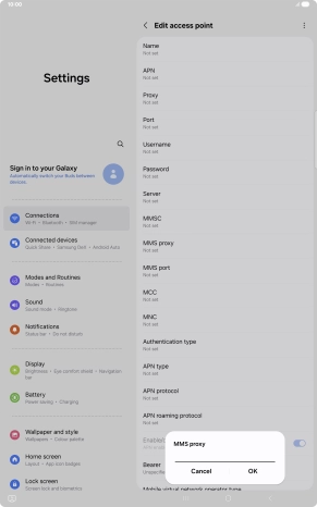 Key in 10.202.002.060 and press OK. Key in 10.202.002.060 and press OK.