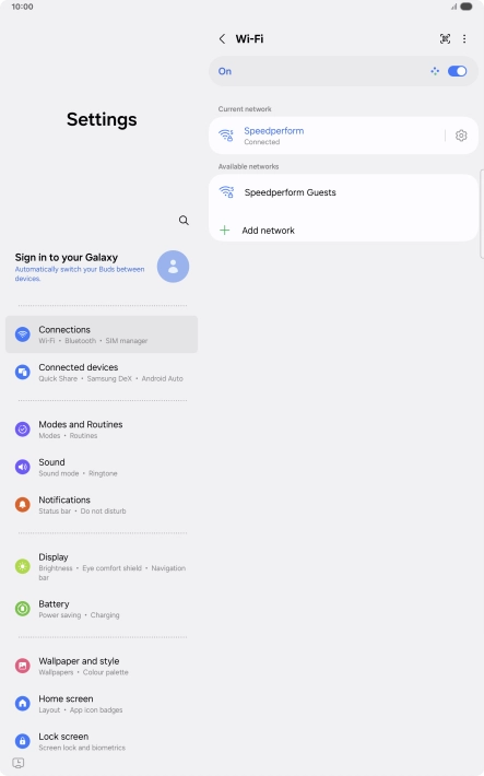 Press the Home key to return to the home screen. Press the Home key to return to the home screen.