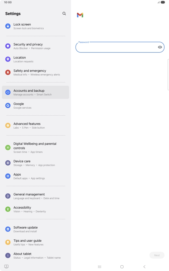 Press the field below Press the field below