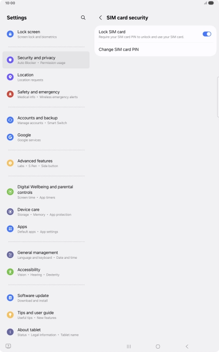Press the indicator next to Press the indicator next to