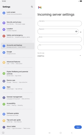 Press the field below Press the field below