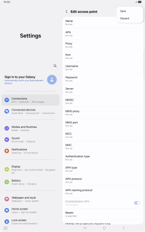 Press Save. Press Save.